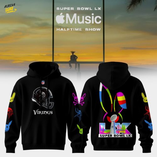 Minnesota Vikings Super Bowl LX Hoodie