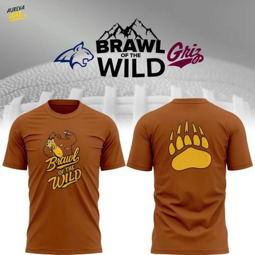 Montana Grizzlies BRAWL OF THE WILD T-Shirt - Limited Edition