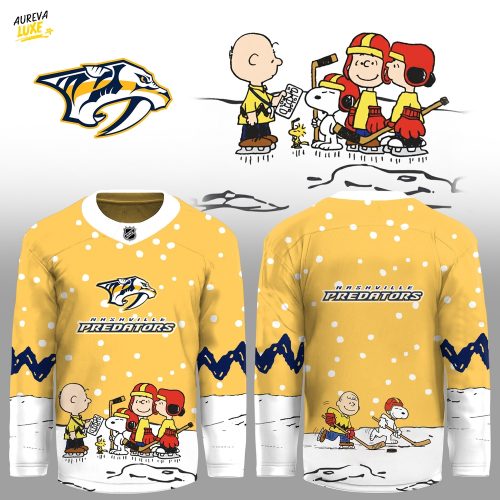 Nashville Predators x Snoopy Jersey Limited Editions