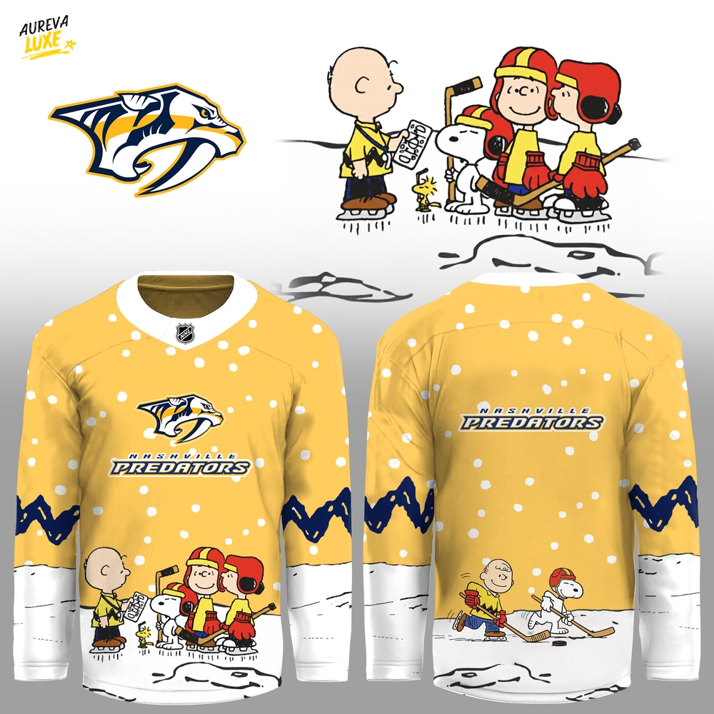 Nashville Predators x Snoopy Jersey Limited Editions Nashville Predators x Snoopy Jersey Limited Editions