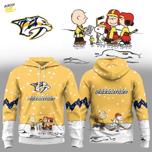 Nashville Predators x Snoopy Limited Editions Hoodie