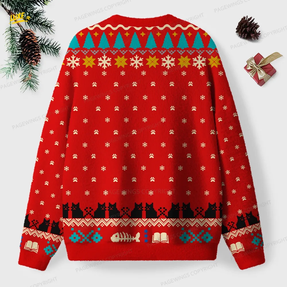 National Library Week Unisex Ugly Knit Christmas Sweater National Library Week Unisex Ugly Knit Christmas Sweater