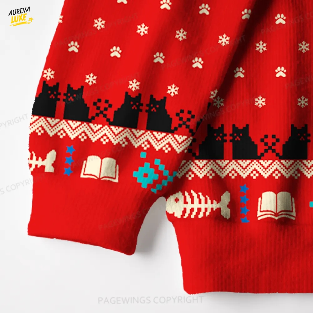 National Library Week Unisex Ugly Knit Christmas Sweater National Library Week Unisex Ugly Knit Christmas Sweater