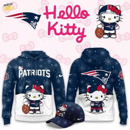 New England Patriots Hello Kitty Limited Hoodie