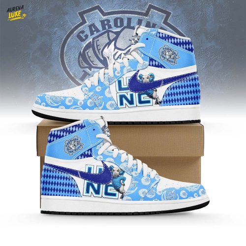 North Carolina Tar Heels AJ1 High Sneakers Shoes