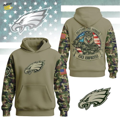 Philadelphia Eagles x Defend The Honor Go Birds Hoodie