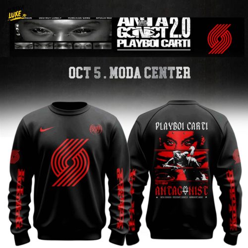 Portland Trail Blazers X Playboi Carti – Antagonist Tour 2.0 Merch