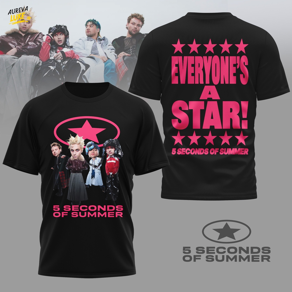 Premium 5SOS 3D Shirt HI Premium 5SOS 3D Shirt HI