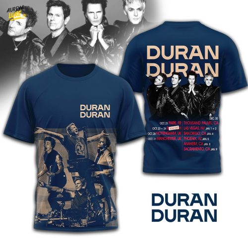 Premium Duran Duran 3D Shirt TD