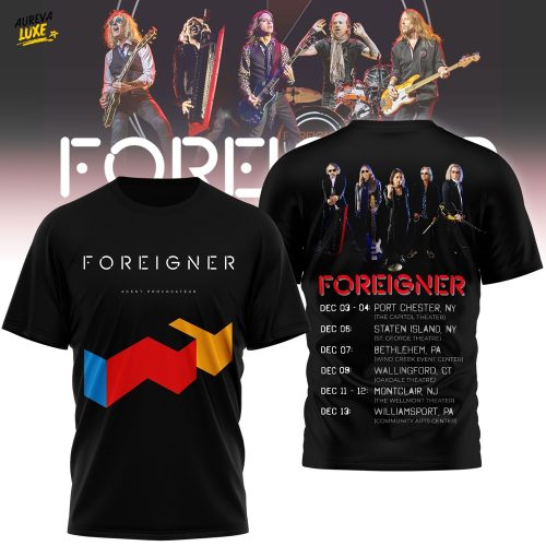 Premium Foreigner Agent Provocateur 3D Shirt