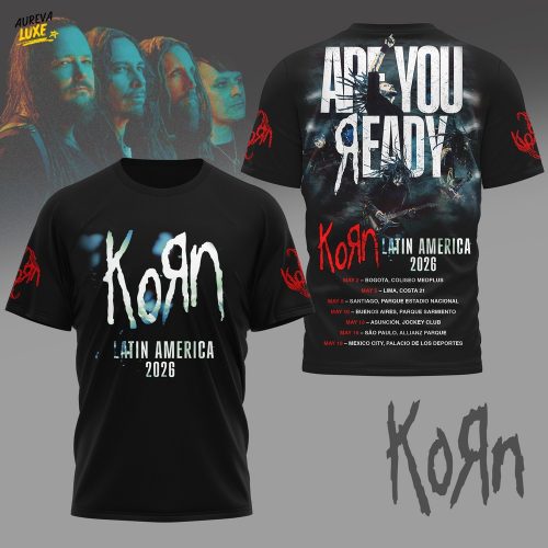 Premium Korn Are You Ready 3D Shirt NY