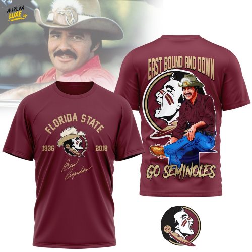 Premium NCAA Florida State Seminoles x Burt Reynolds 3D Shirt MM