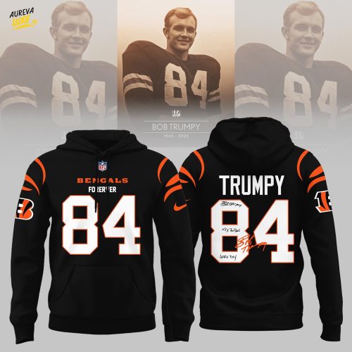 R.I.P Bob Trumpy – Forever 80 Hoodie - Black