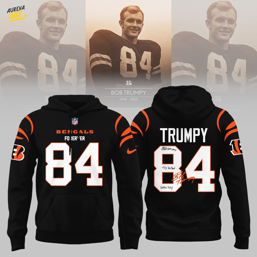 R.I.P Bob Trumpy – Forever 80 Hoodie - Black R.I.P Bob Trumpy – Forever 80 Hoodie - Black