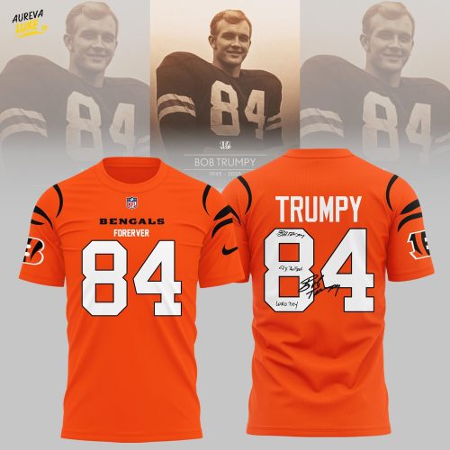 R.I.P Bob Trumpy – Forever 80 Tshirt - Oranget