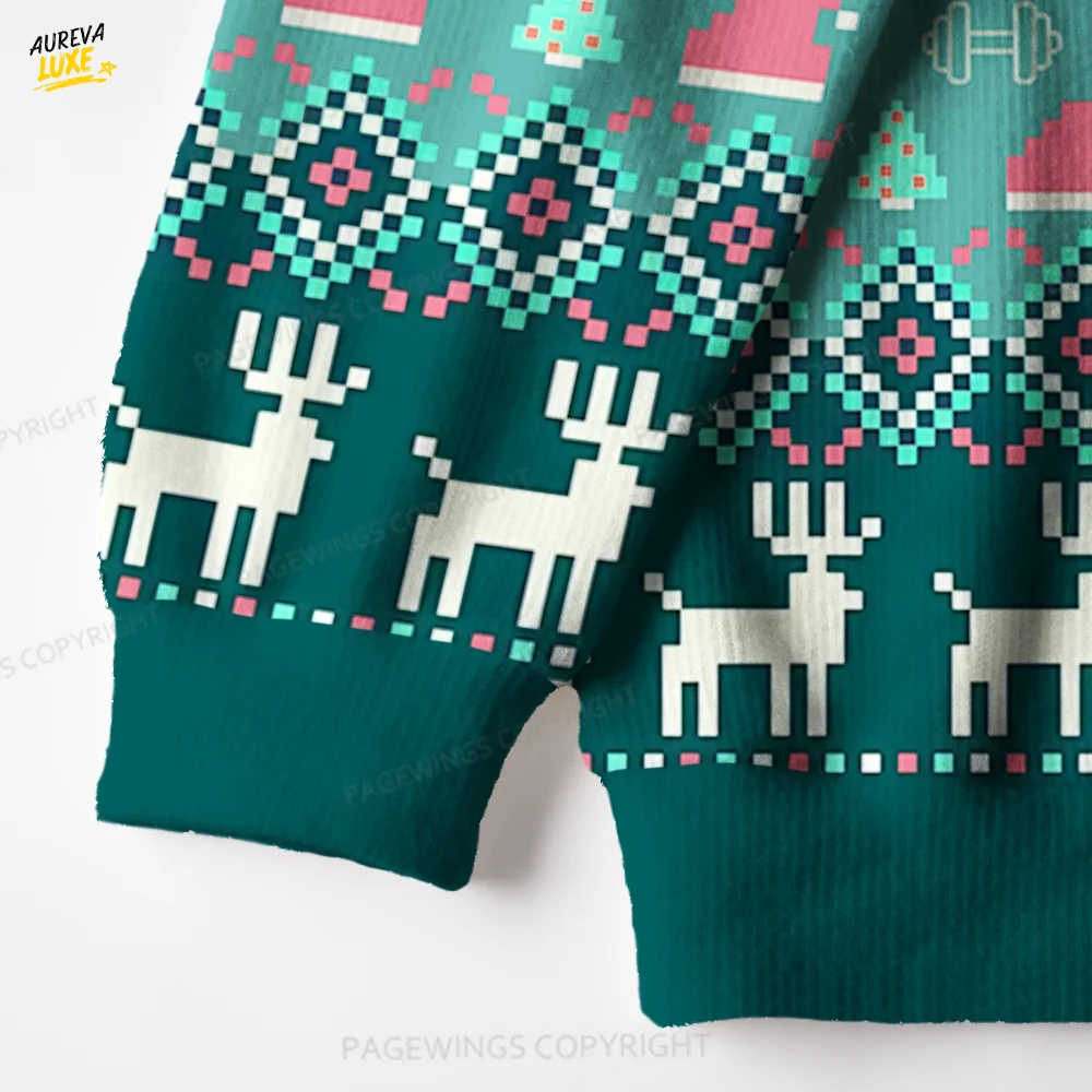 Reading Is My Favorite Sport Unisex Ugly Knit Christmas Sweater Reading Is My Favorite Sport Unisex Ugly Knit Christmas Sweater