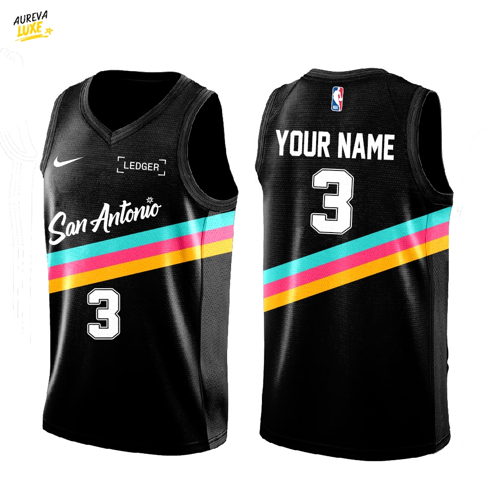 SA.Spurs New Uniform Bold. Simple. Unique… Fiesta 2025 Combo Football Jersey Custom Name, Number For Fans