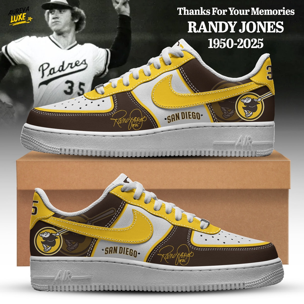 San Diego Padres x Randy Jones Tribute Air Force 1 Limited Edition + Selling Out Fast V2 San Diego Padres x Randy Jones Tribute Air Force 1 Limited Edition + Selling Out Fast V2