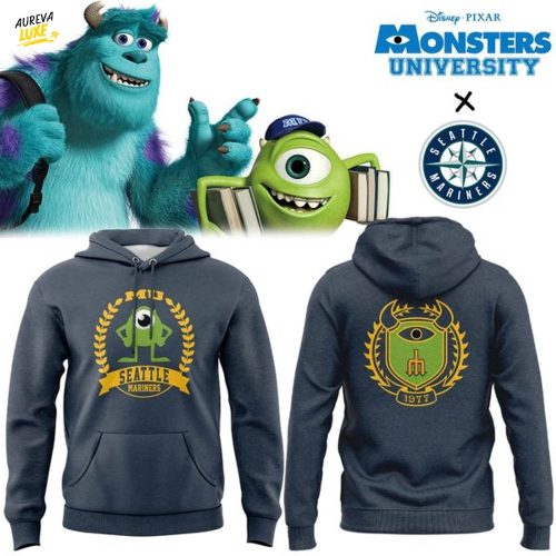 Seattle Mariners x Monsters University Hoodie - Special Edition