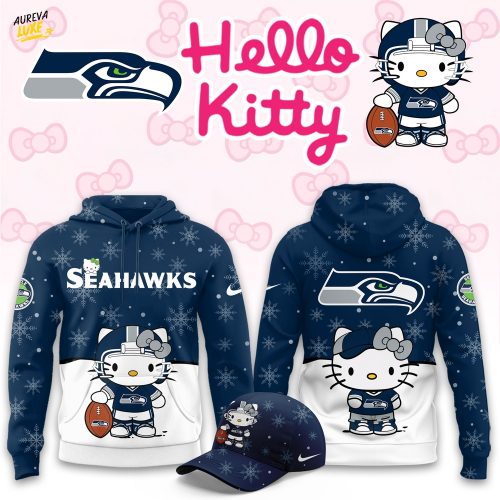 Seattle Seahawks Hello Kitty Limited Hoodie