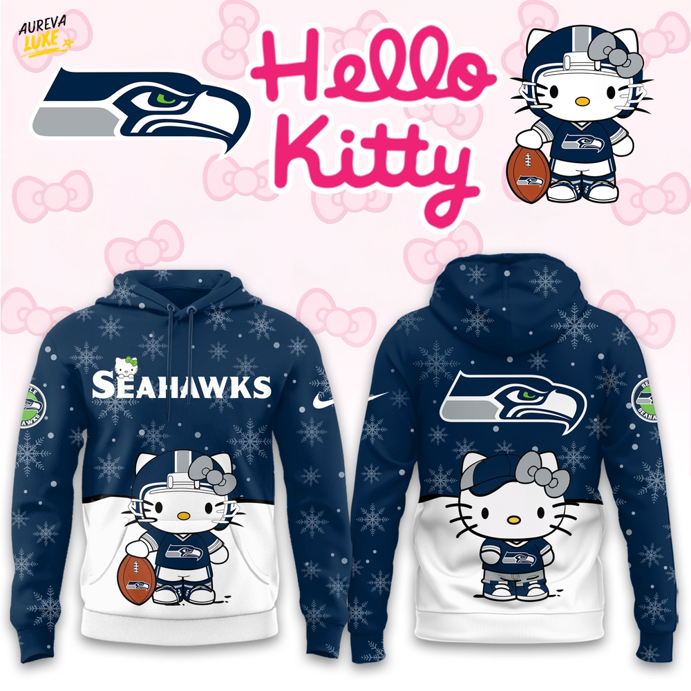 Seattle Seahawks Hello Kitty Limited Hoodie Seattle Seahawks Hello Kitty Limited Hoodie