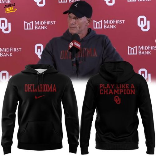Special Edition 2025 Oklahoma Black Hoodie