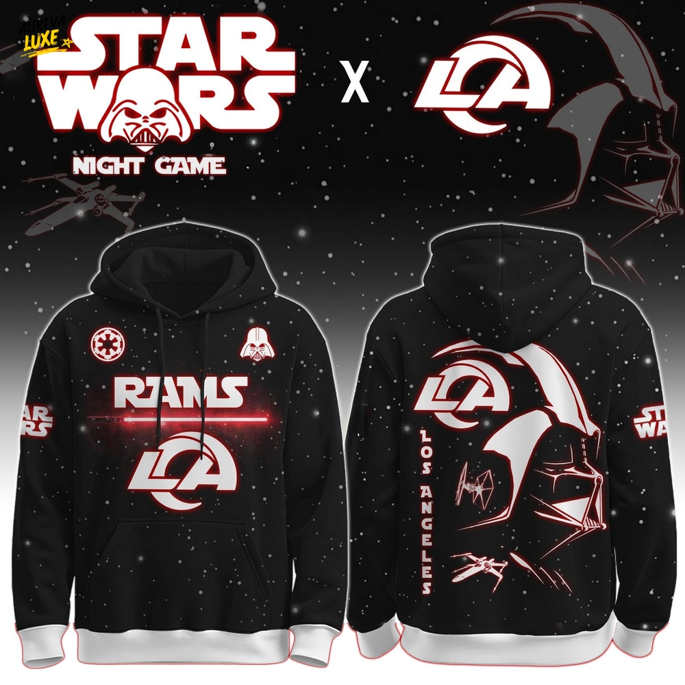 Special Edition Los Angeles Rams x Star Wars Night Game-3D Unisex Hoodie Special Edition Los Angeles Rams x Star Wars Night Game-3D Unisex Hoodie