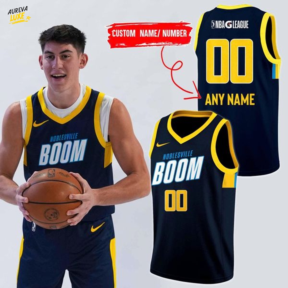 Special Noblesville Boom 25-26 Inaugural Jerseys