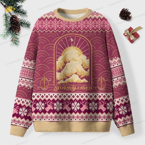 Stormblessed Unisex Ugly Knit Christmas Sweater