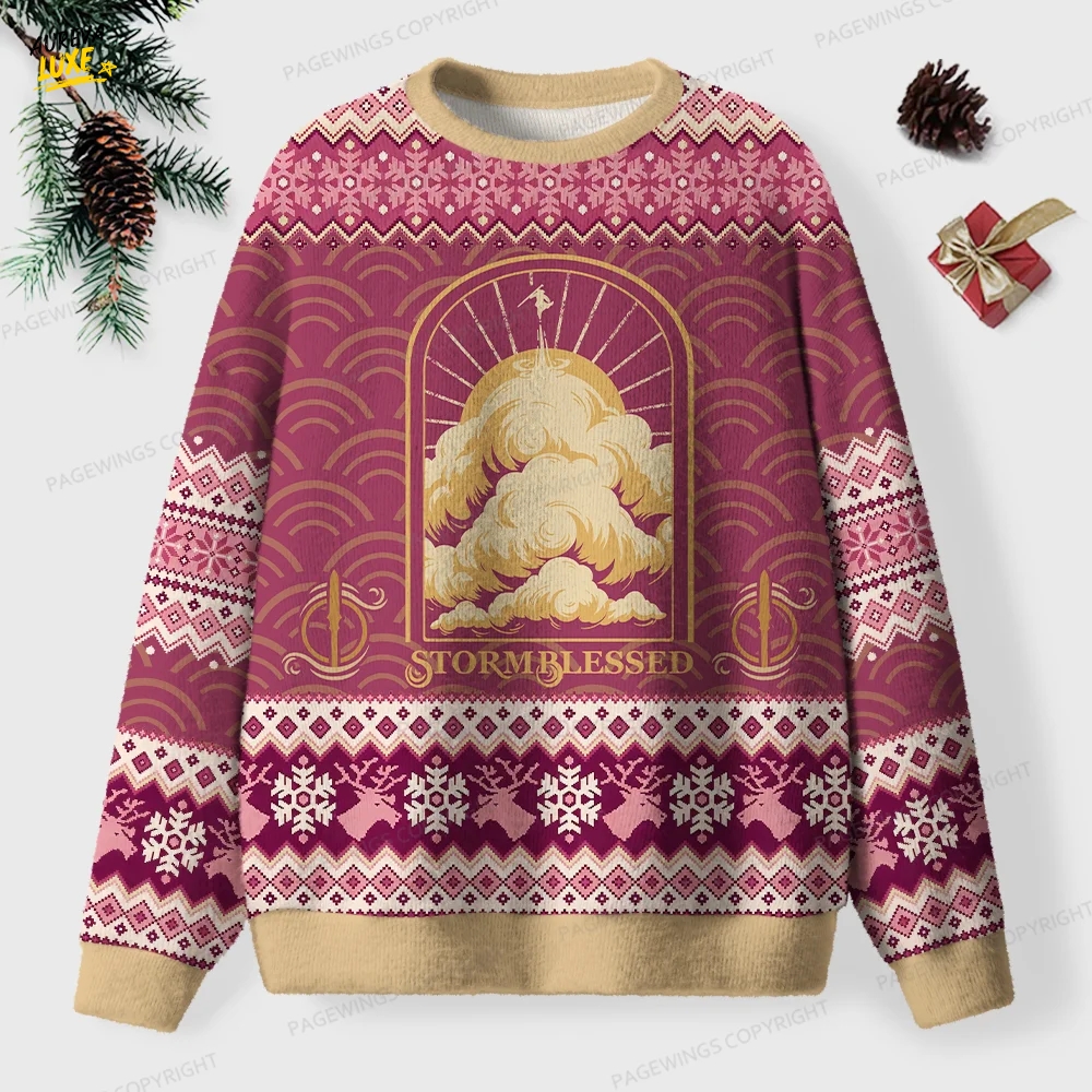 Stormblessed Unisex Ugly Knit Christmas Sweater Stormblessed Unisex Ugly Knit Christmas Sweater