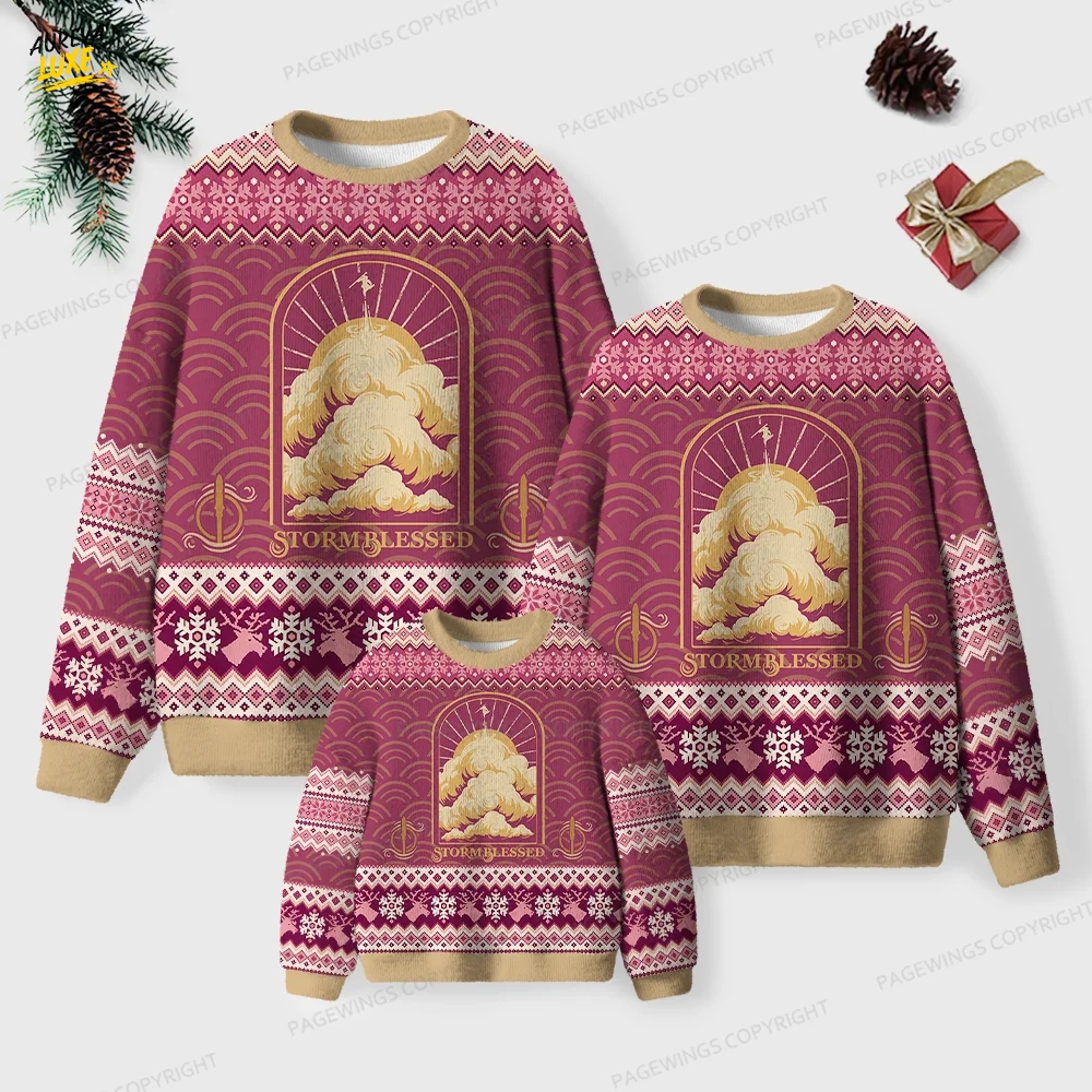 Stormblessed Unisex Ugly Knit Christmas Sweater Stormblessed Unisex Ugly Knit Christmas Sweater