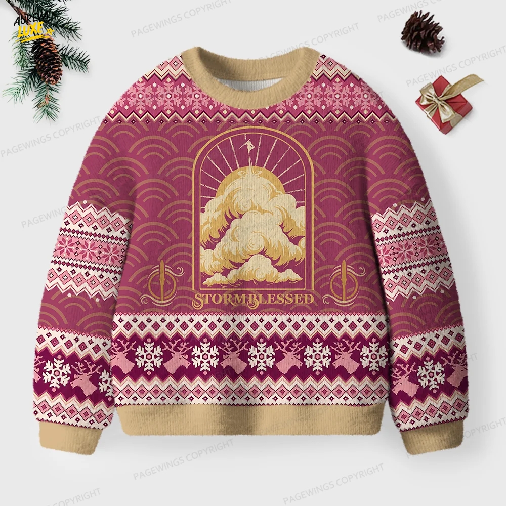 Stormblessed Unisex Ugly Knit Christmas Sweater Stormblessed Unisex Ugly Knit Christmas Sweater
