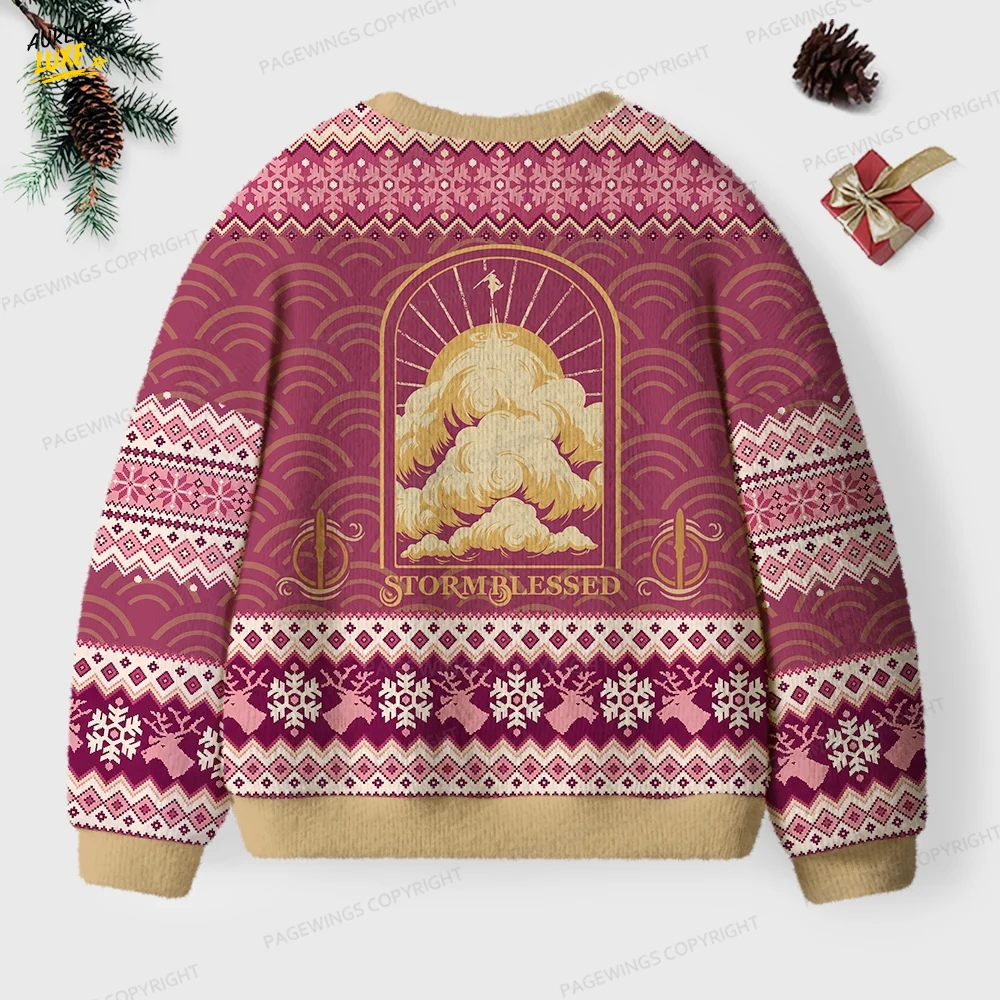 Stormblessed Unisex Ugly Knit Christmas Sweater Stormblessed Unisex Ugly Knit Christmas Sweater