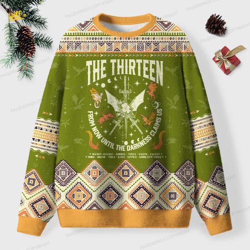 The Thirteen Unisex Ugly Knit Christmas Sweater