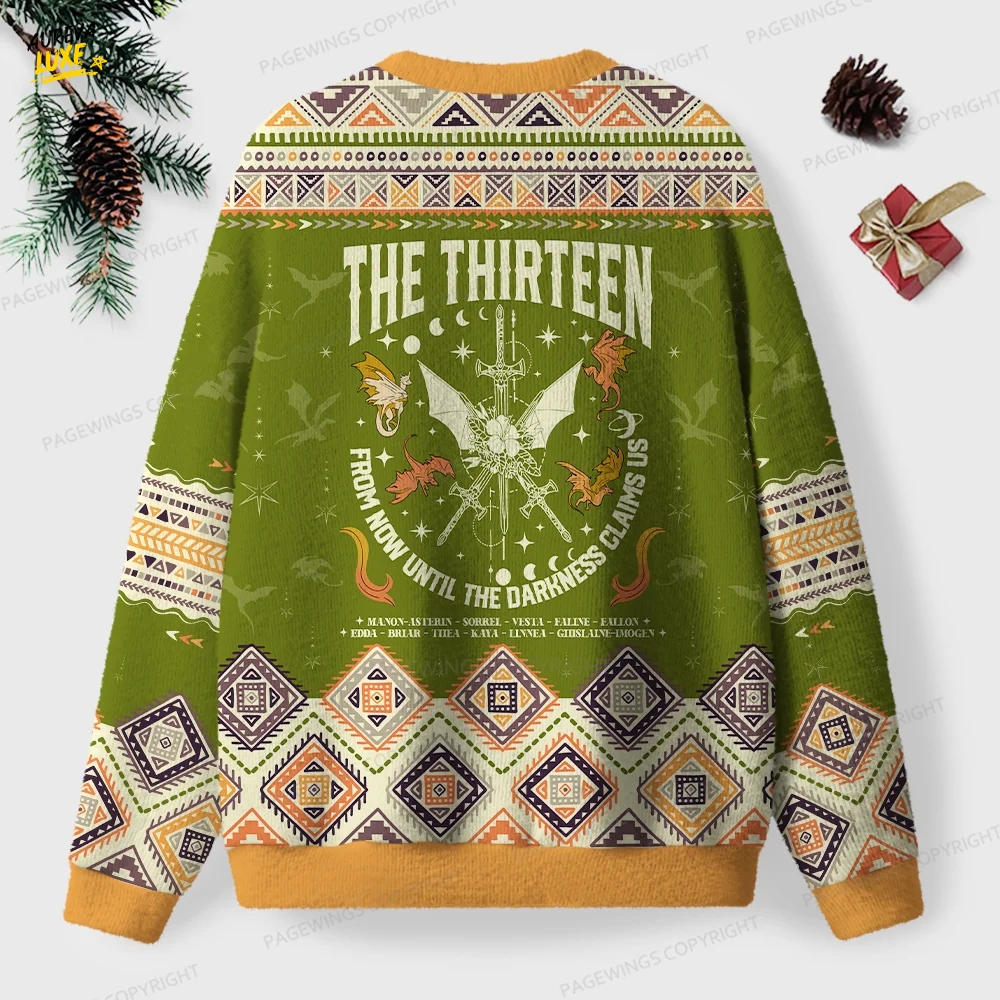The Thirteen Unisex Ugly Knit Christmas Sweater The Thirteen Unisex Ugly Knit Christmas Sweater