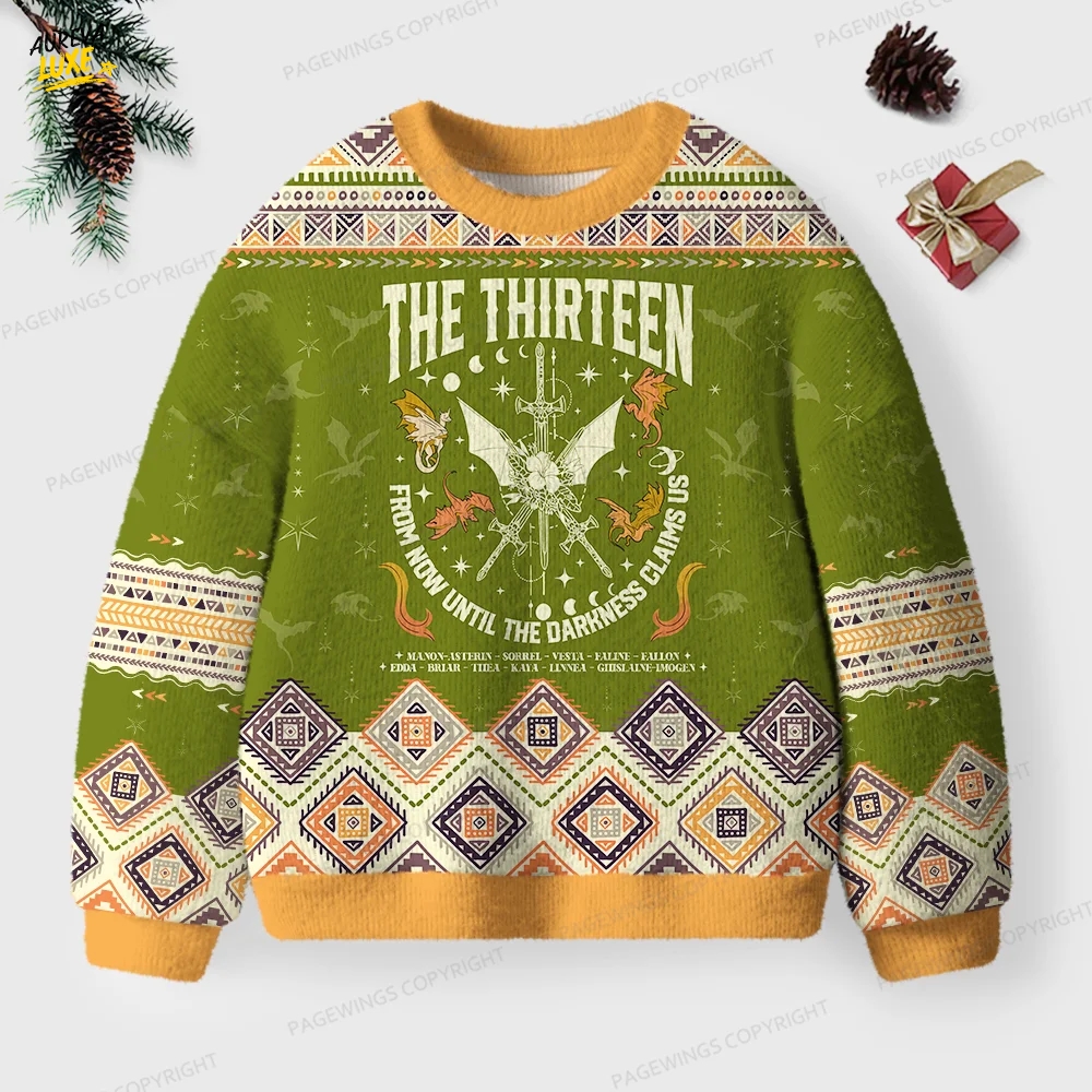 The Thirteen Unisex Ugly Knit Christmas Sweater The Thirteen Unisex Ugly Knit Christmas Sweater