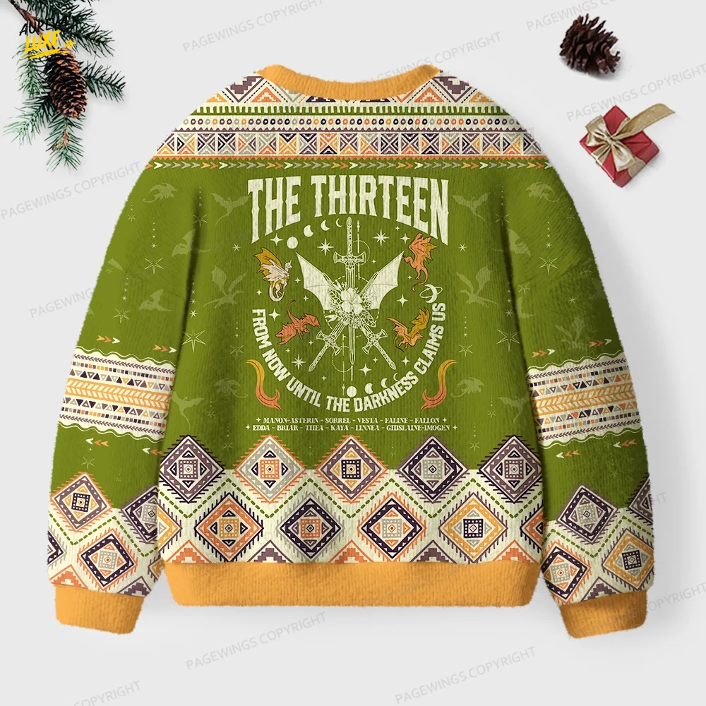 The Thirteen Unisex Ugly Knit Christmas Sweater The Thirteen Unisex Ugly Knit Christmas Sweater