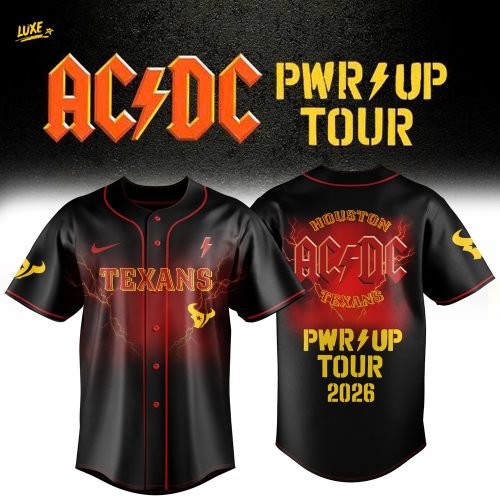 Turn The Heat All The Way Up | AC⚡DC x Texans Fan Jersey