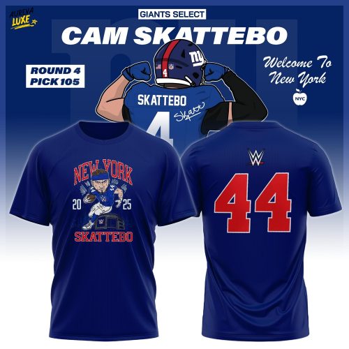 Unisex Cam Skattebo x Wrestle New York Tee