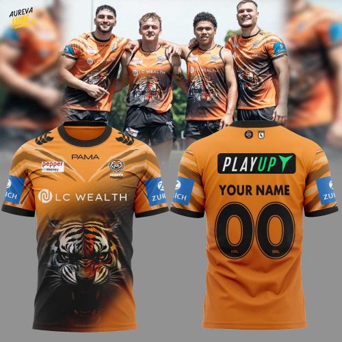 W Tigers 2026 New Uniform Combo Shirt Custom Name, Number For Fans