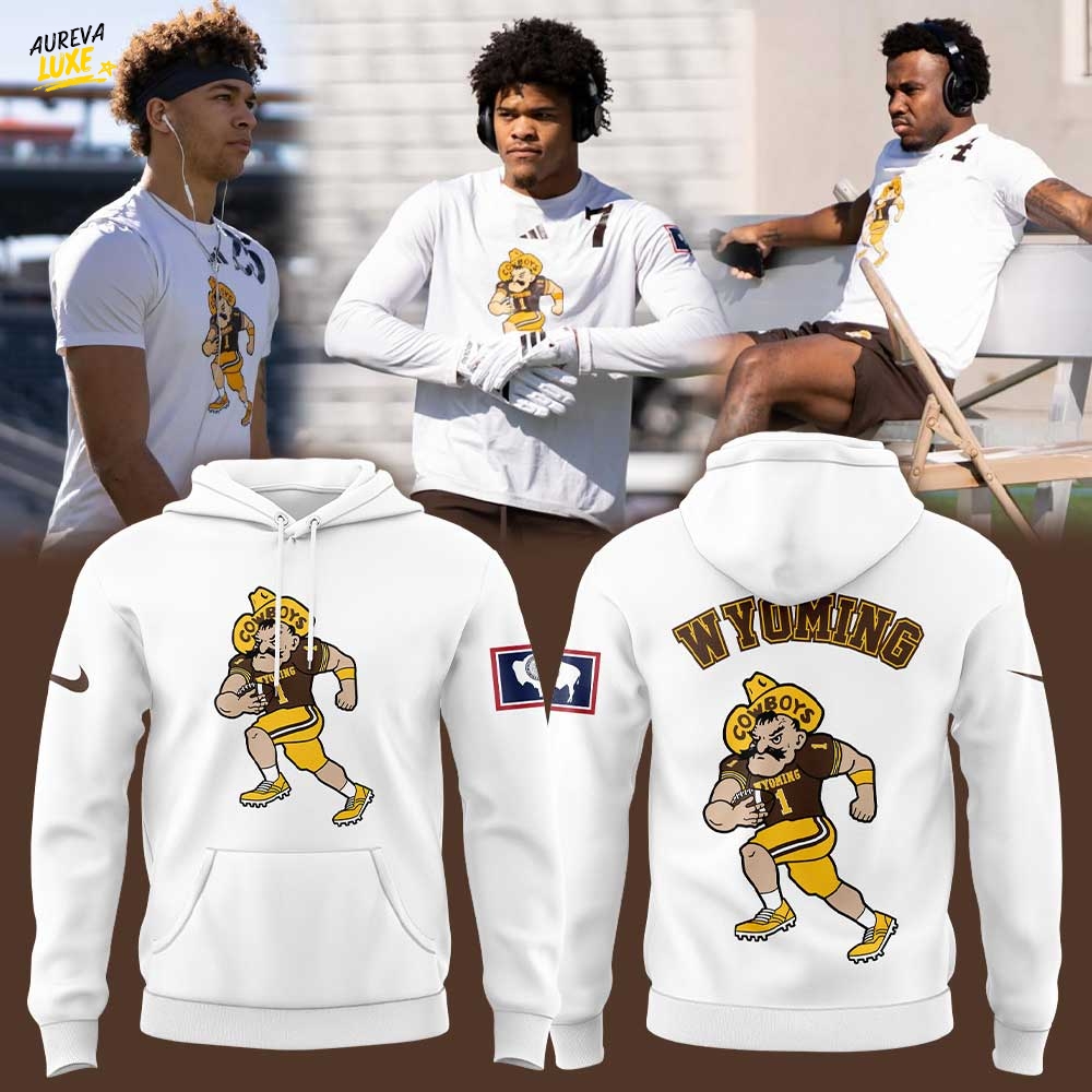 Wyoming Cowboy Football Focus Mode Combo Hoodie Wyoming Cowboy Football Focus Mode Combo Hoodie