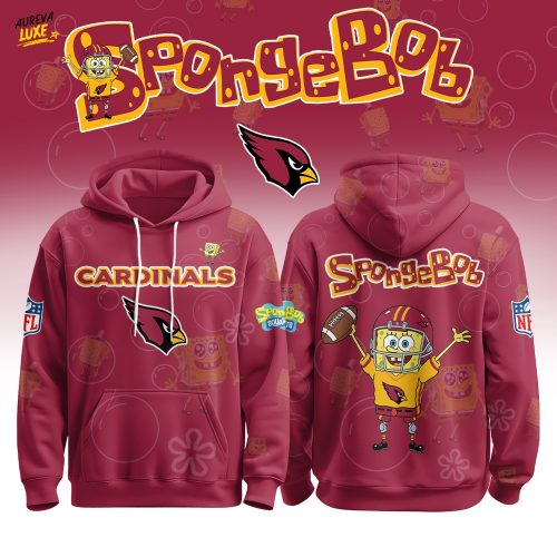 A Cardinals x SpongeBob Limited Edition Hoodie | Cutest Drop of the Year