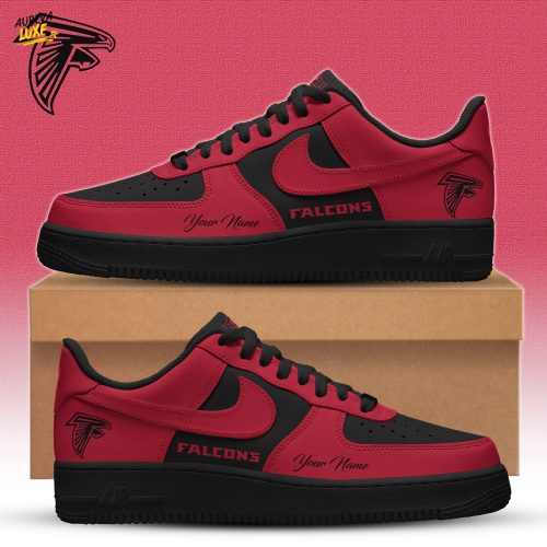 ATL Falcons Special Black in Black Limited Edition Shoes