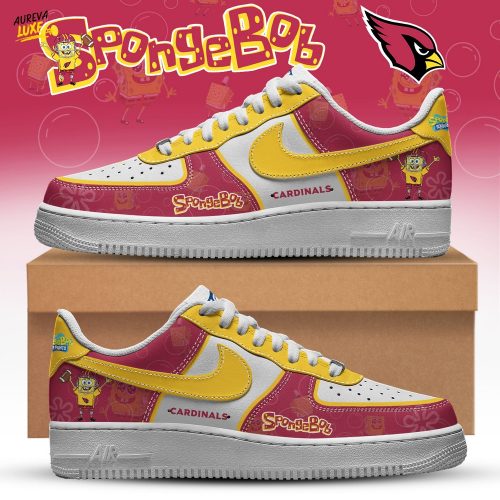 Arizona Cardinals NFL x SpongeBob Limited Edition Air Force 1 | Cutest Drop of the Year