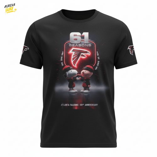 Atlanta Falcons 61st Anniversary (1966–2026) Tshirt