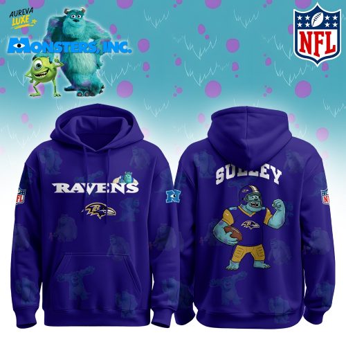 B Ravens x Monsters, Inc Limited Edition Hoodie Cutest Drop of the Year