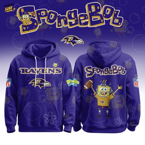 B Ravens x SpongeBob Limited Edition Hoodie | Cutest Drop of the Year