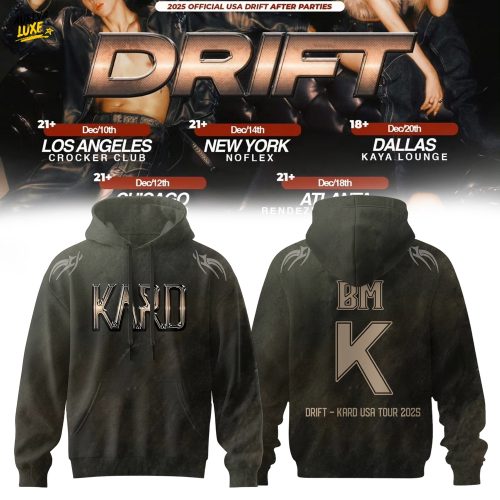BM DRIFT – KARD USA Tour 2025 Hoodie