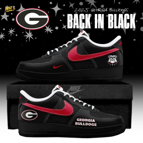 Back In Black Georgia Bulldogs 2025 AF1 Special Edition