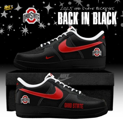 Back In Black Ohio State Buckeyes 2025 AF1 Special Edition